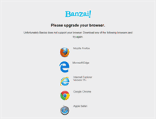 Tablet Screenshot of discovery.teachbanzai.com